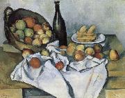 Paul Cezanne Blue Apple painting